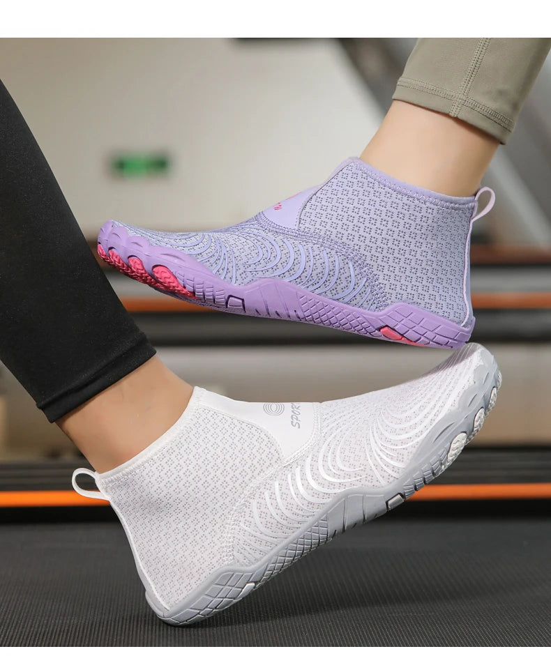 High Top Water Shoes | Versatile Diving, Swimming & Yoga Footwear