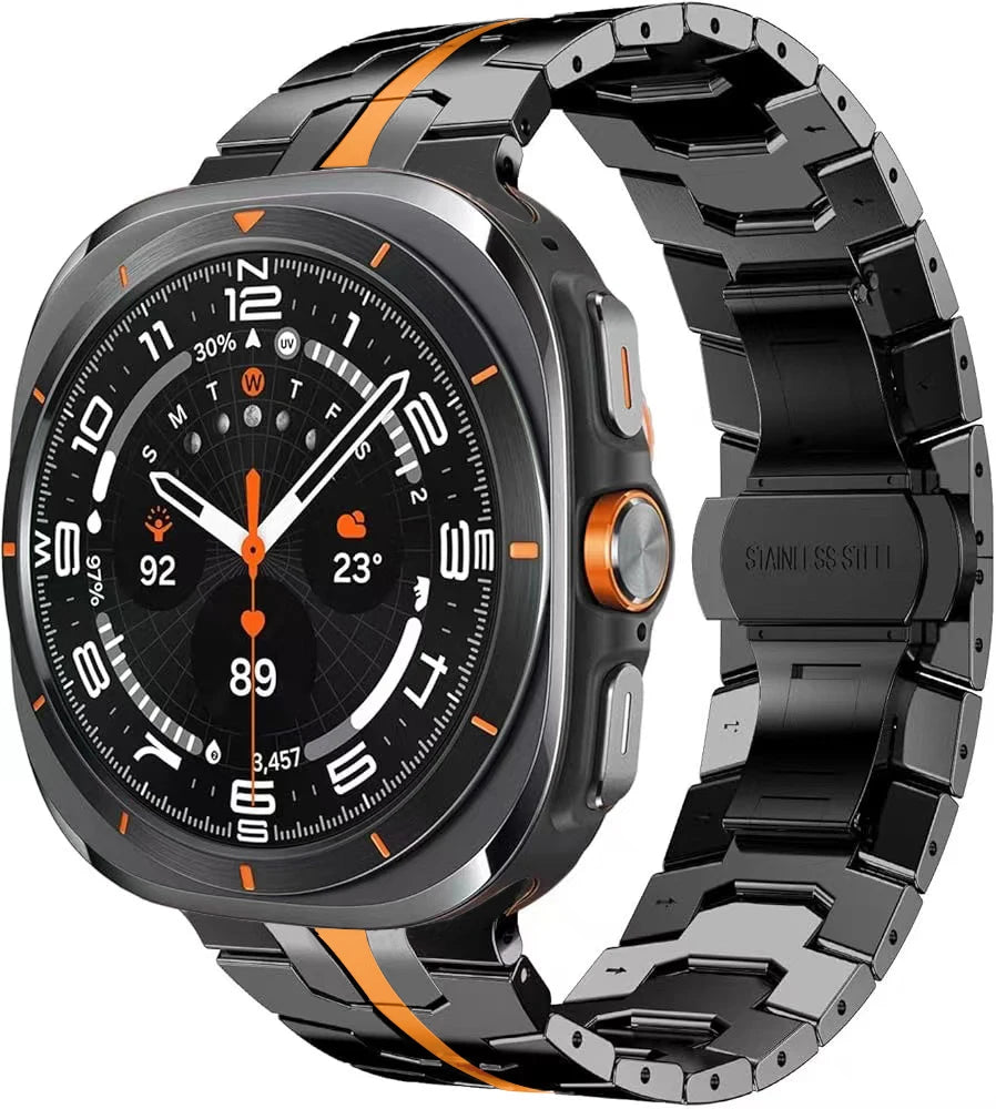 Luxury Titanium Band for Galaxy Watch Ultra 47mm | Metal Bracelet