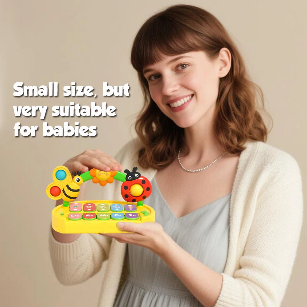 Interactive Baby Piano Toy | Light Up Musical Keyboard for Toddlers