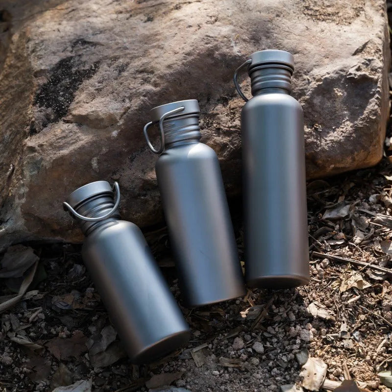 Outdoor Titanium Water Bottle | Lightweight Cycling Hydration Solutions
