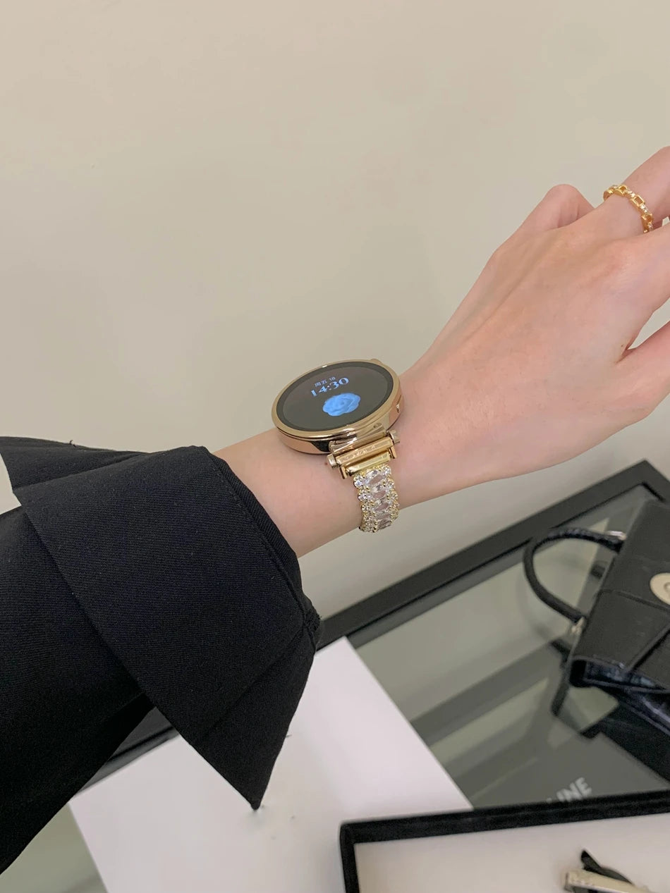 Dazzling Luxury Jewelry Band for Smartwatches | Elegant Women's Strap