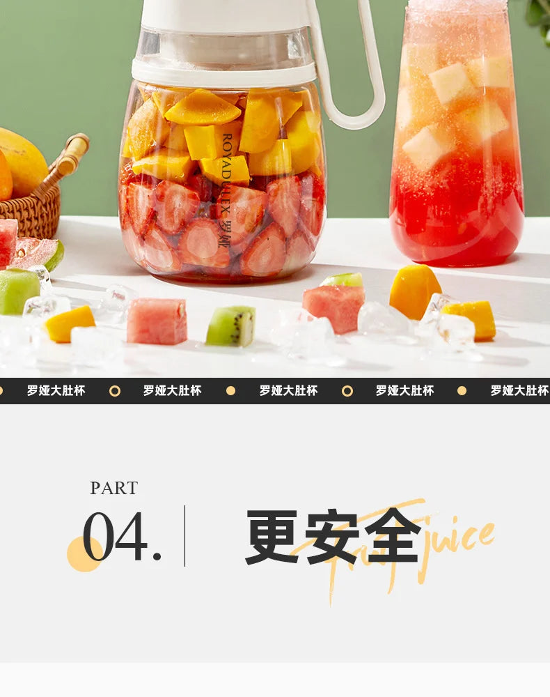 Multi-Function Portable Electric Juicer | 12 Blade Knife Juicer