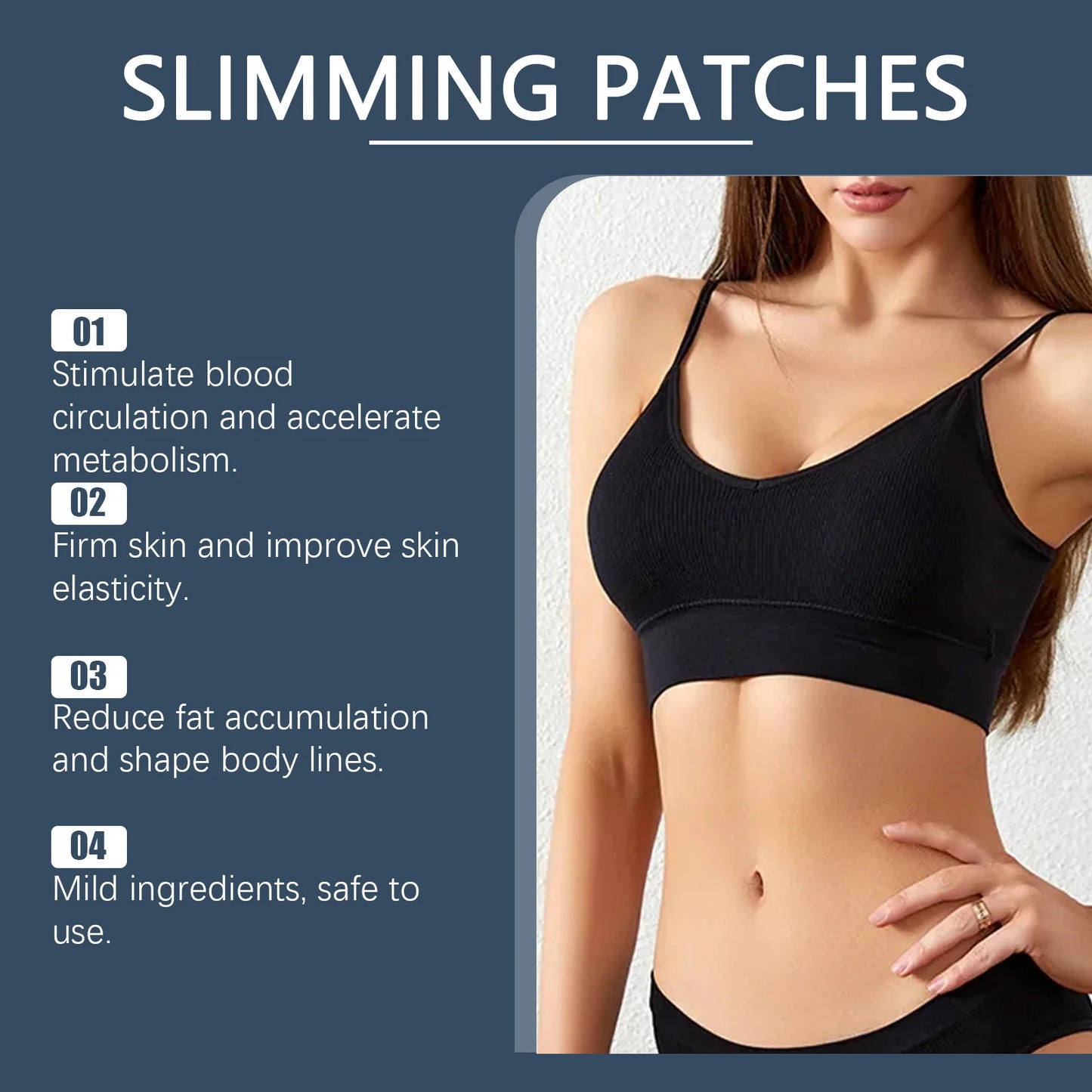 Body Care Patch - Enhance Contours with Breathable Navel Comfort