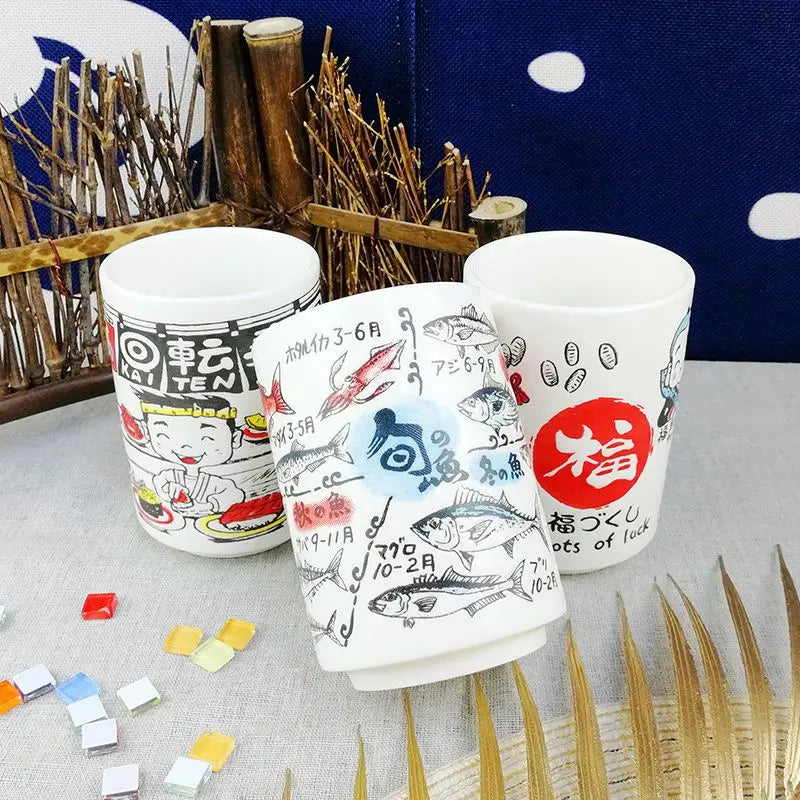 Japanese Style Ceramic Mugs | Perfect Tea, Wine, and Sake Cups
