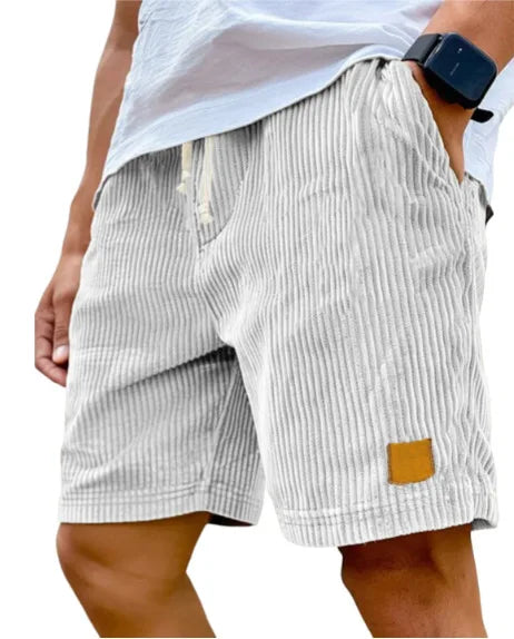 Men's Retro Corduroy Casual Shorts | Stylish Summer Essential