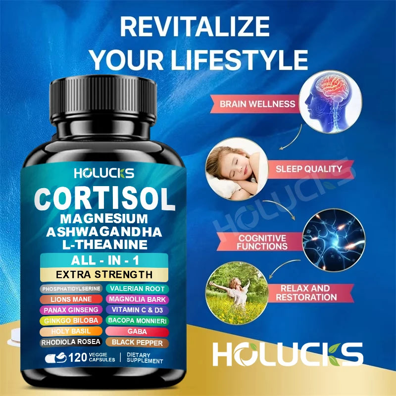 Cortisol Support Supplement | Manage Stress and Maintain Calm