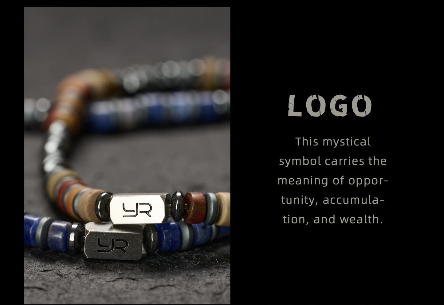 Handcrafted Bohemian Jasper Hematite Bracelet | Unisex Accessory