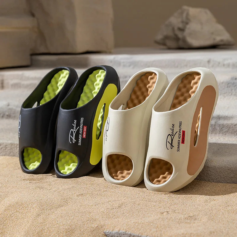 Unisex Soft EVA Anti-Slip Leisure Slippers for Indoor & Outdoor