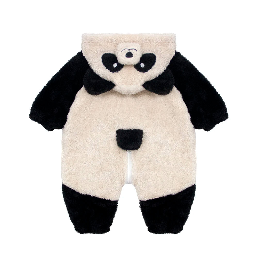Adorable Infant Panda Romper | Cute Baby Jumpsuit
