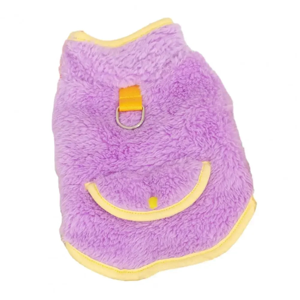 Reversible Plush Dog Pullover | Cozy Winter Pet Clothing