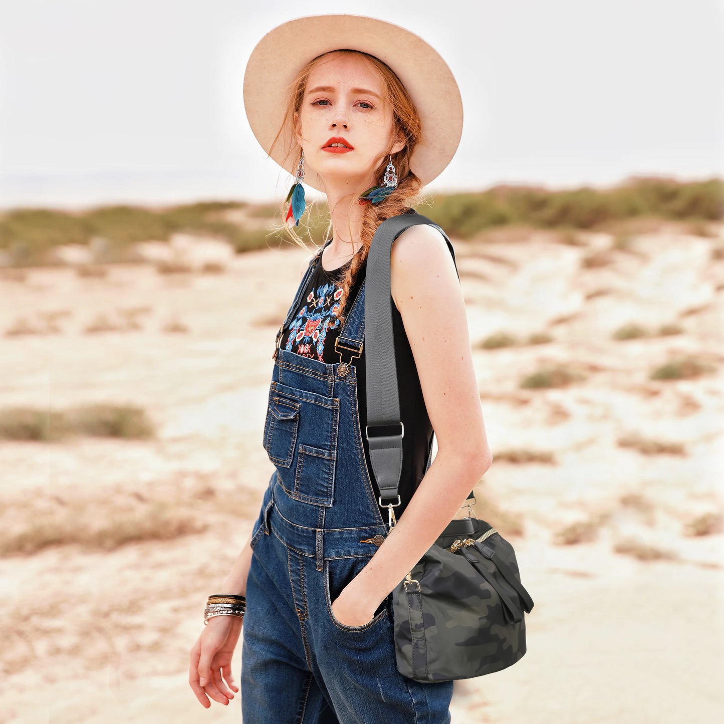 Lightweight Anti-theft Nylon Handbag | Casual Travel Shoulder Bag