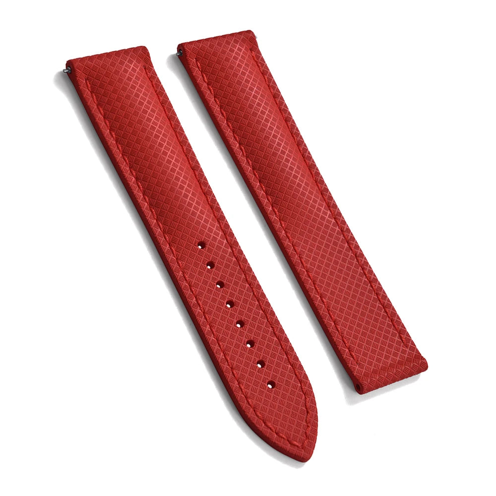 Universal Tropical FKM Rubber Watch Strap | Quick-Release Dive Bracelets