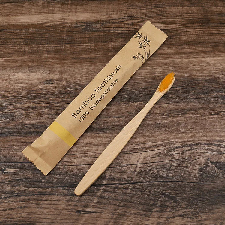 Eco-Friendly Bamboo Toothbrushes - Sustainable Oral Care Set