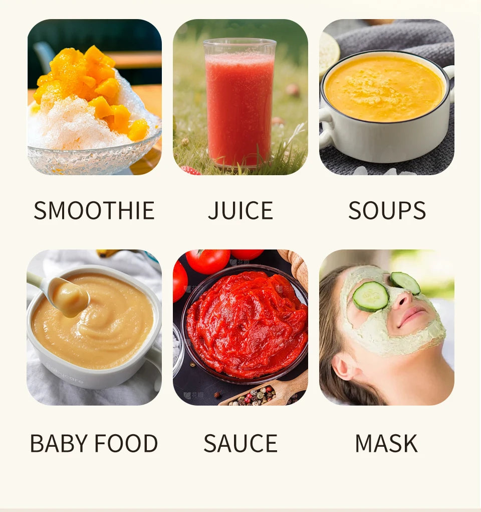 Portable Electric Blender | Multifunctional Mini Juicer for Smoothies