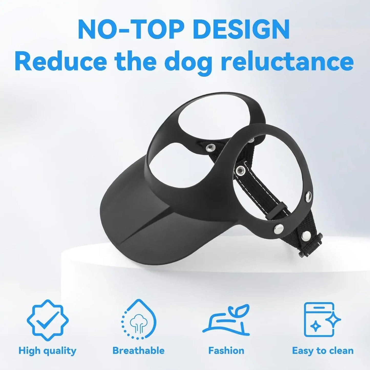 Stylish Dog Motorcycle Sun Hat | Adjustable Doggy Visor