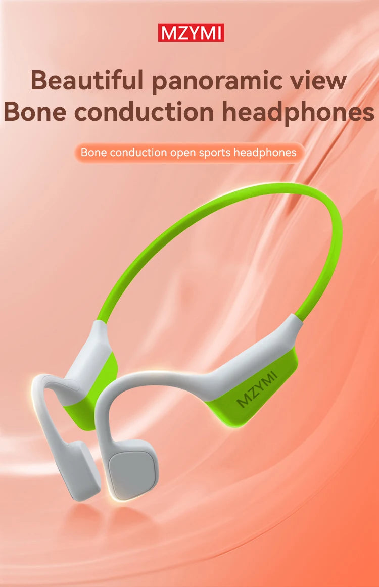 Bone Conduction Sport Headphones | Wireless Neckband Earphones