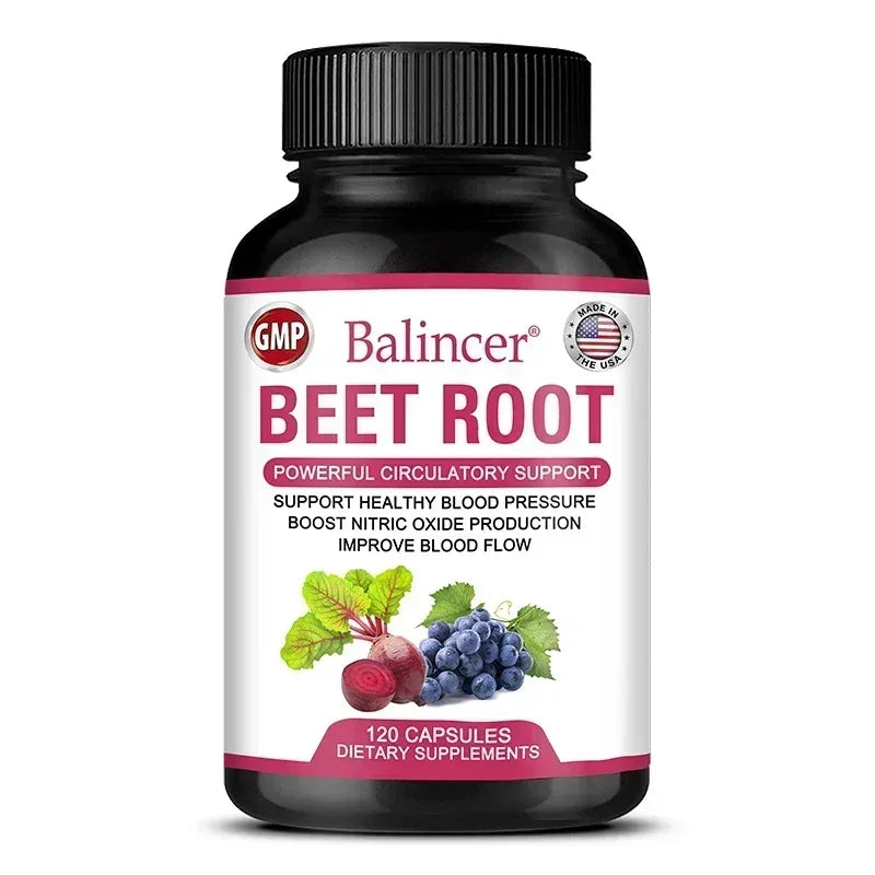 Beetroot Supplements for Heart Health & Optimal Wellness