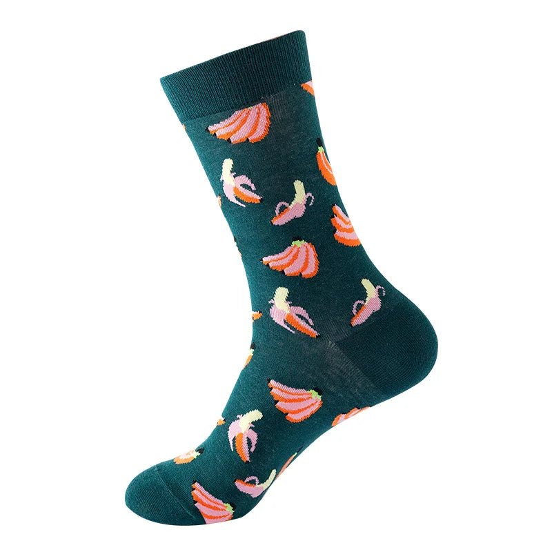 Unisex Combed Cotton Hip Hop Socks | Trendy & Fun Fashion