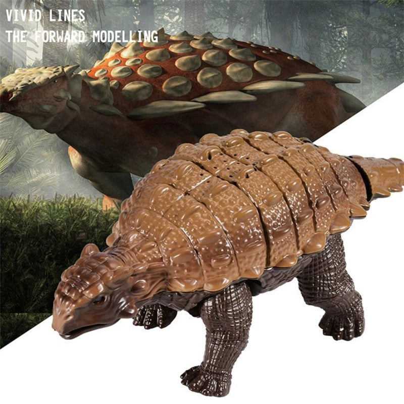 Remote Control Dinosaur Toy | Realistic Ankylosaurus Model