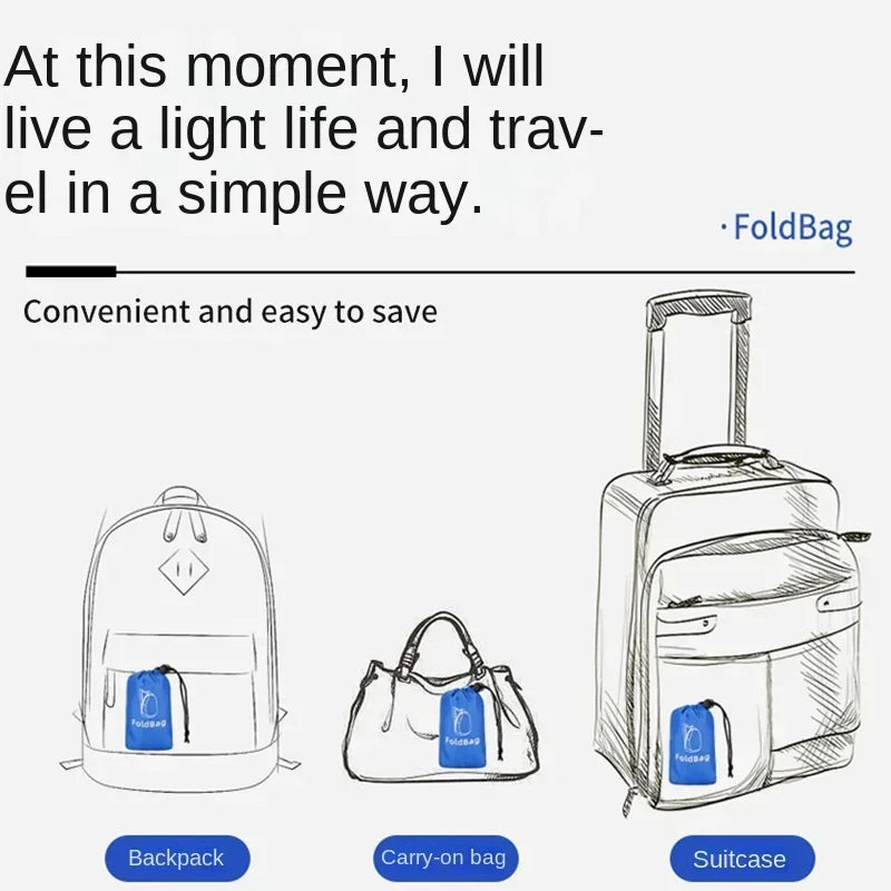 Lightweight Packable Backpack | Ultralight Travel Folding Bag