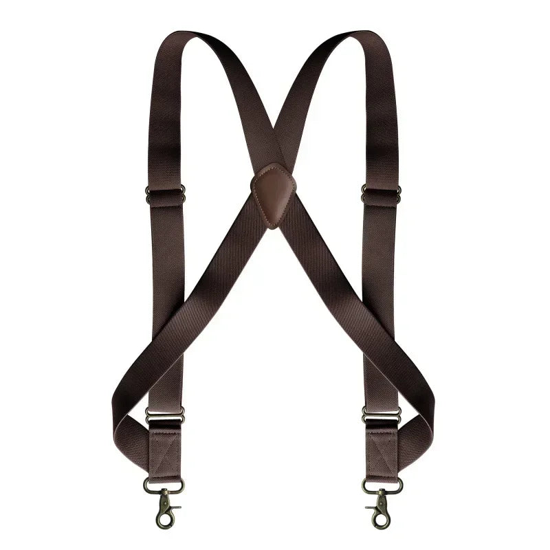 Adjustable Men's Suspenders | Stylish Elastic Braces for Pants