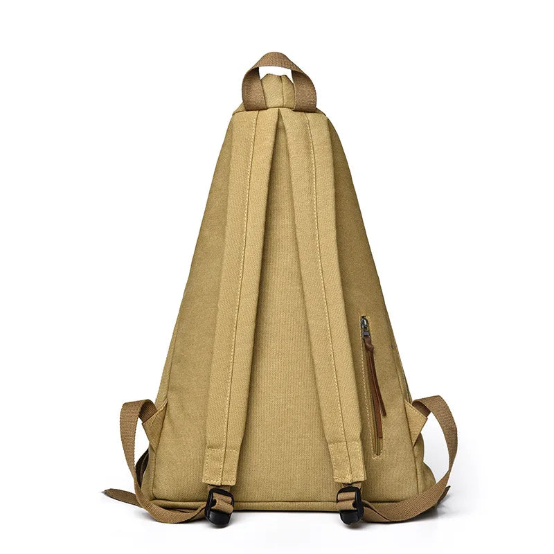Large Capacity Canvas Backpack for Travel & Commute | Stylish & Versatile