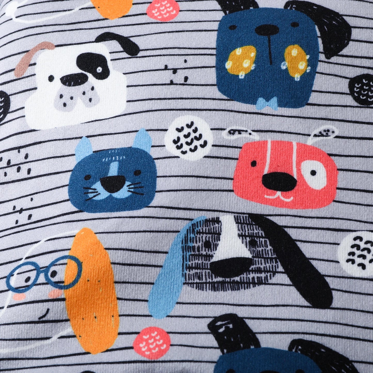 Adorable Baby Jumpsuit Set | Cute Puppy Stripes Hooded Romper