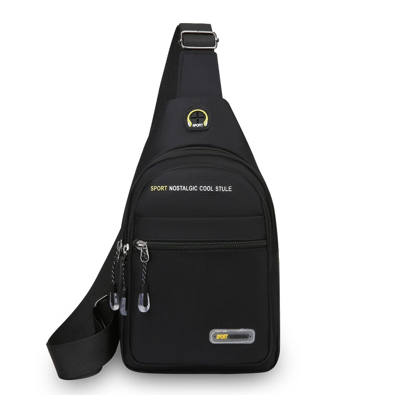 Men's Casual Shoulder Bag with Multiple Pockets for Storage Suitable for Lightweight Shoulder Bags Multifunctional Chest Bags