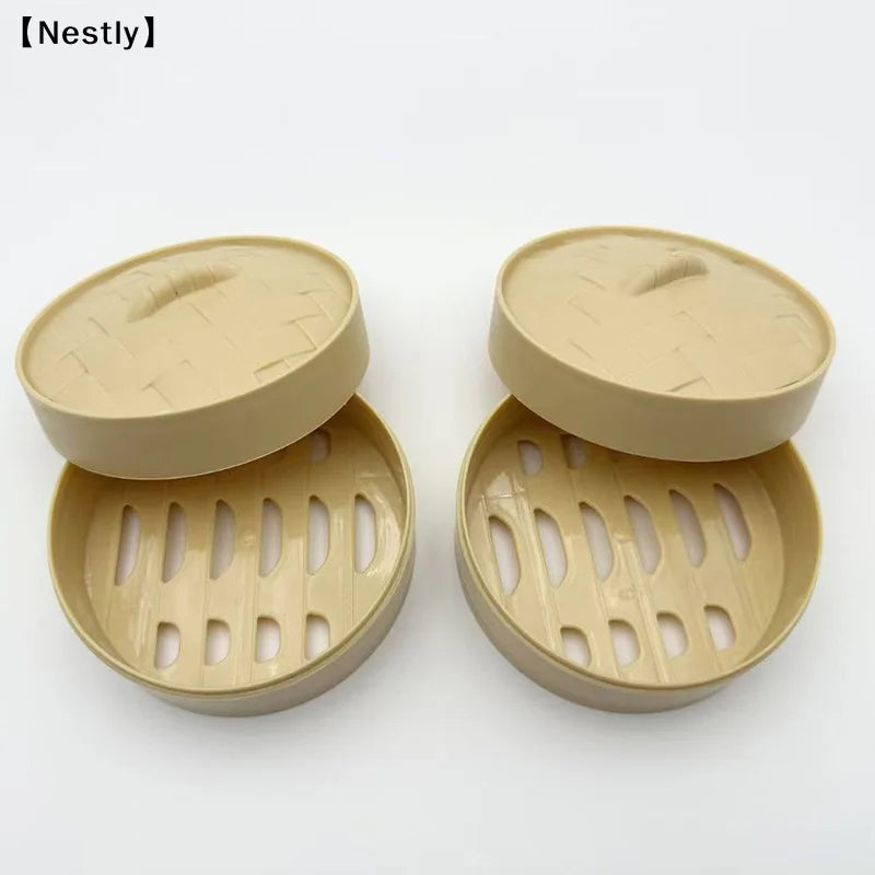 Giant Dumpling Squeeze Toys Anxiety Relief Fidget Toy Simulation Food Steamed Stuffed Bun Squeeze Decompression Dough Toy〔Nest〕
