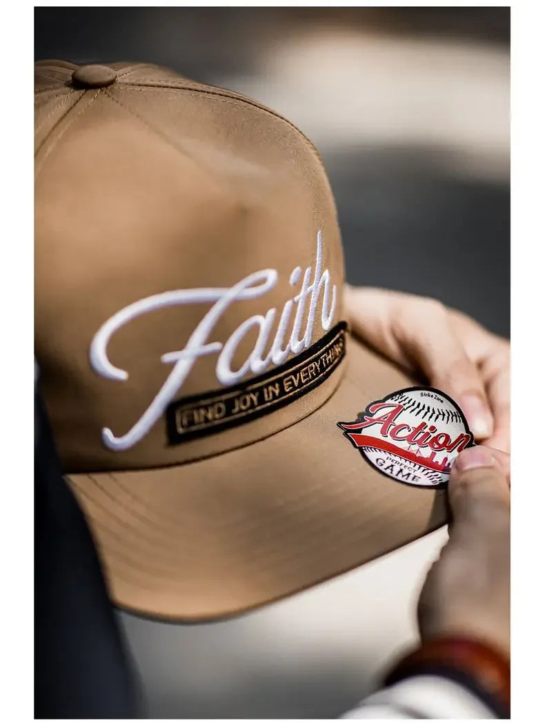 Unisex Vintage Letter Embroidered Baseball Cap | Casual Sun Hat
