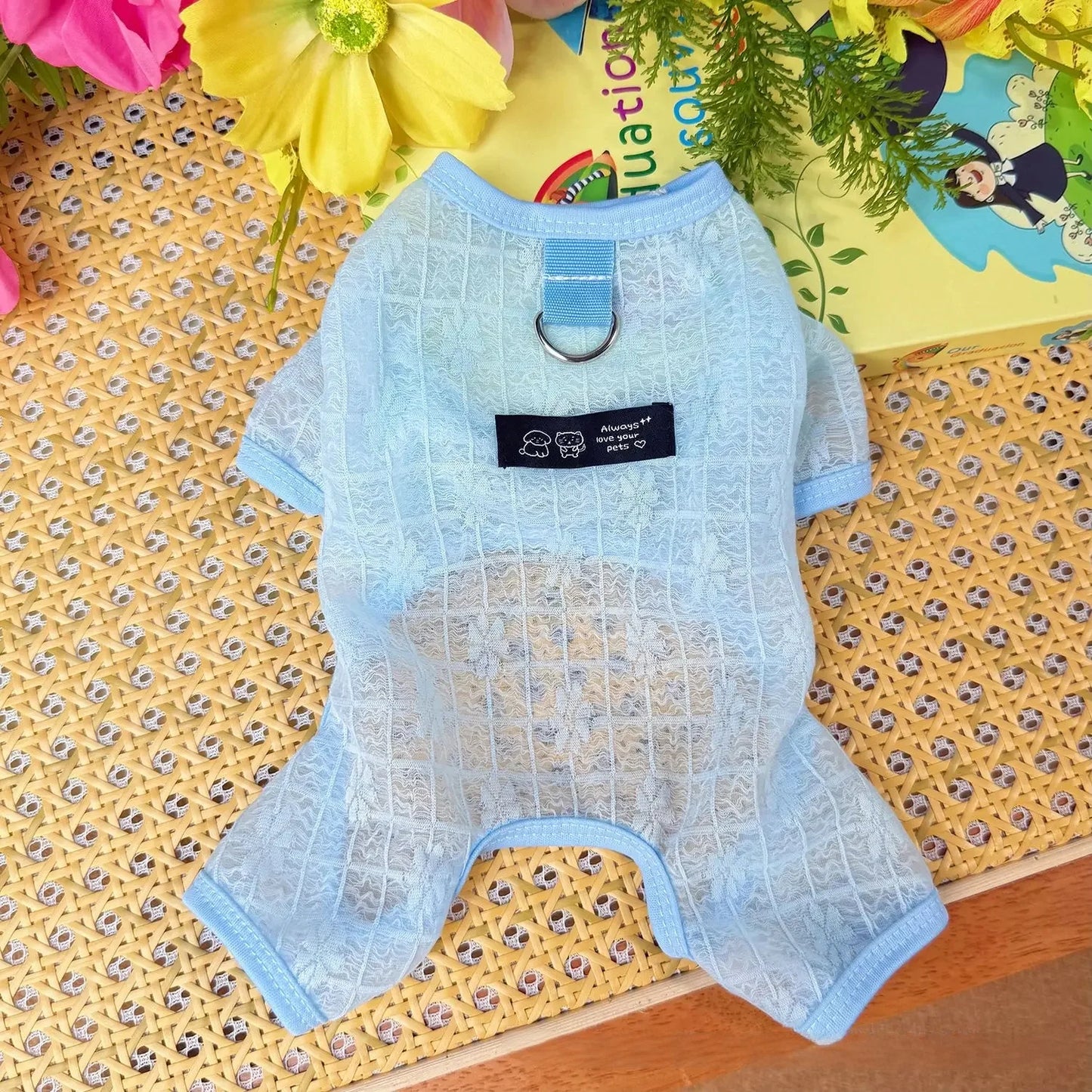 Breathable Summer Dog Jumpsuit | Cooling Pet Clothes for Dogs