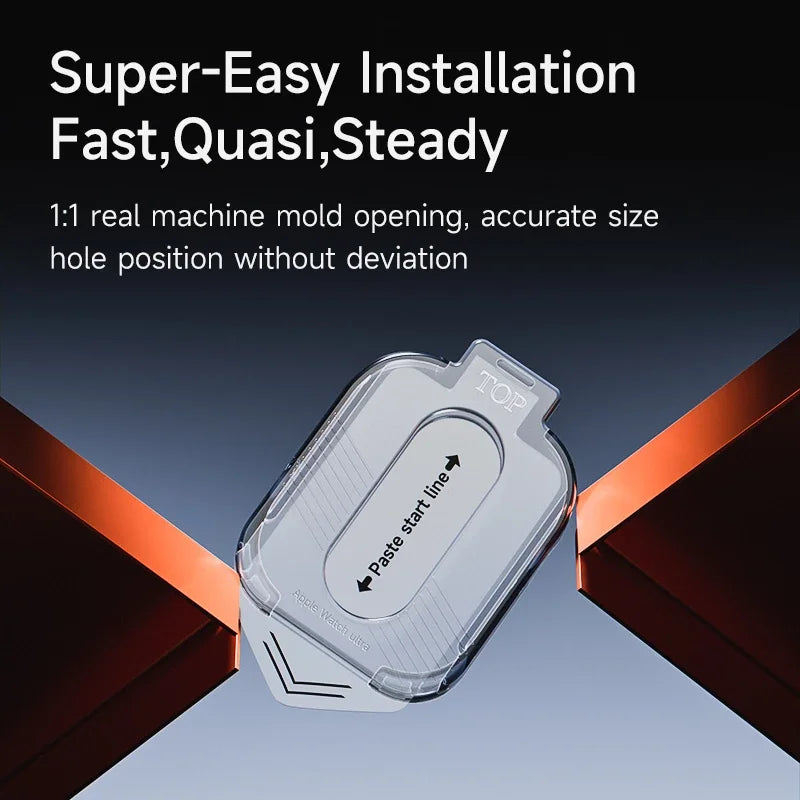 High Definition Tempered Glass Screen Protector for Smartwatches