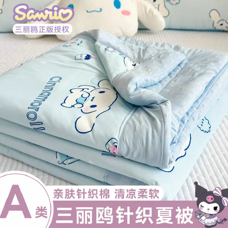 Cartoon Summer Quilt for Kids | Cooling Sensation Blanket