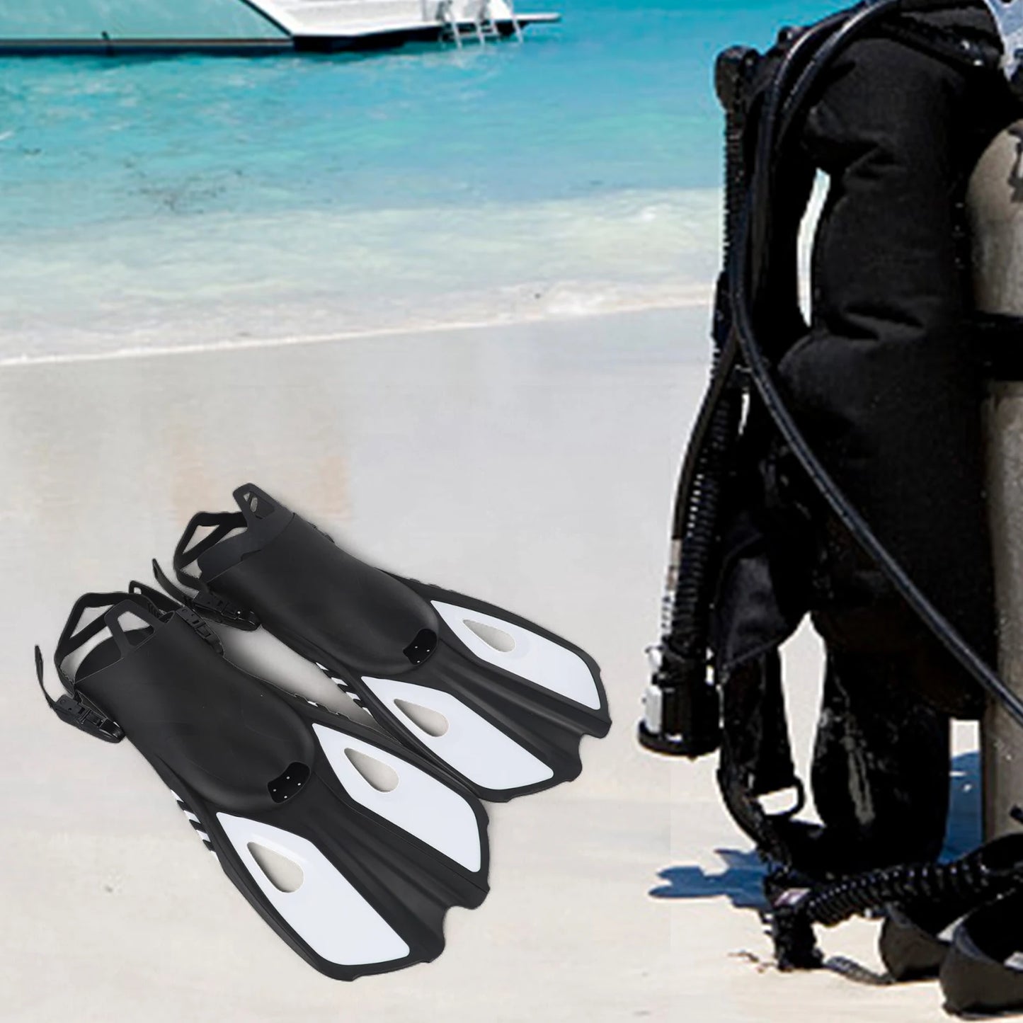 Adjustable Snorkeling Fins | Perfect for Diving and Swimming