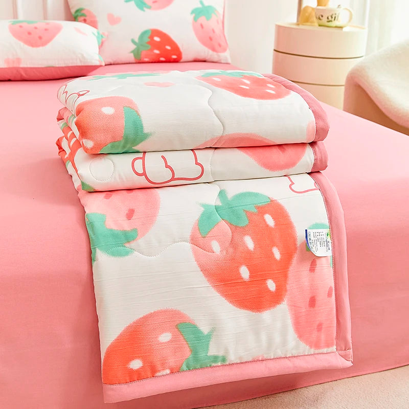 Summer Thin Duvet | Soft Printed Comforter for All Sizes