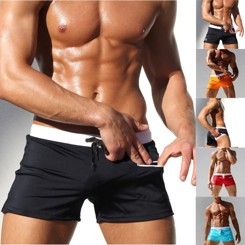 Bañador de Secado Rápido para Hombre | Pantalones Cortos de Playa Transpirables