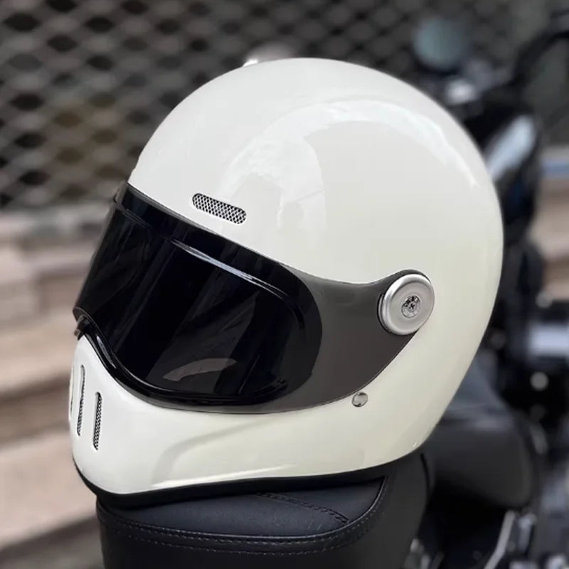 Dual Visor Full Face Motorcycle Helmet | ECE DOT Approved Design