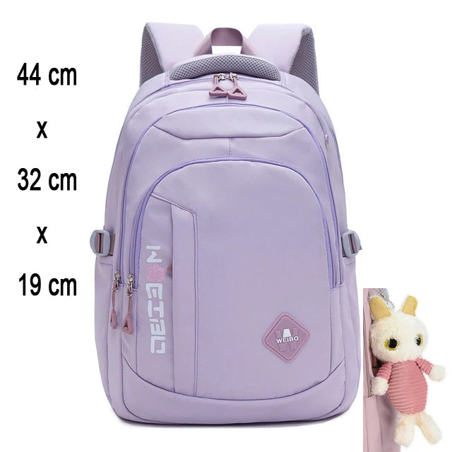 Stylish Pink School Backpack for Girls | Fashion Meets Functionality