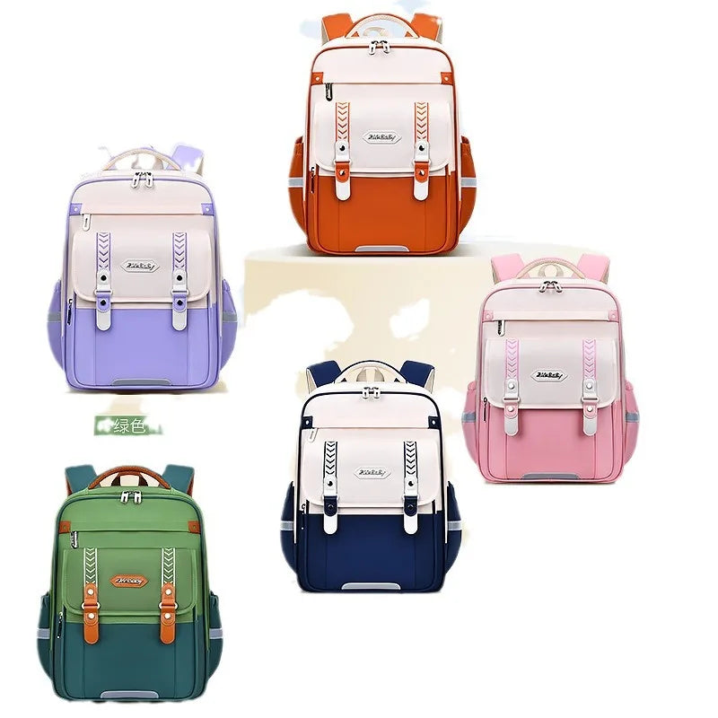 Waterproof Boys Spine Protection Schoolbag | Large Capacity Kids Bag