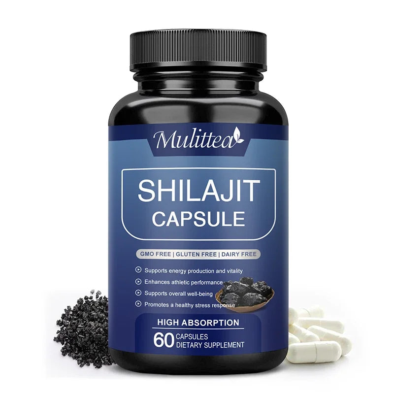 Natural Shilajit with 85+ Trace Minerals | Boost Immunity & Focus