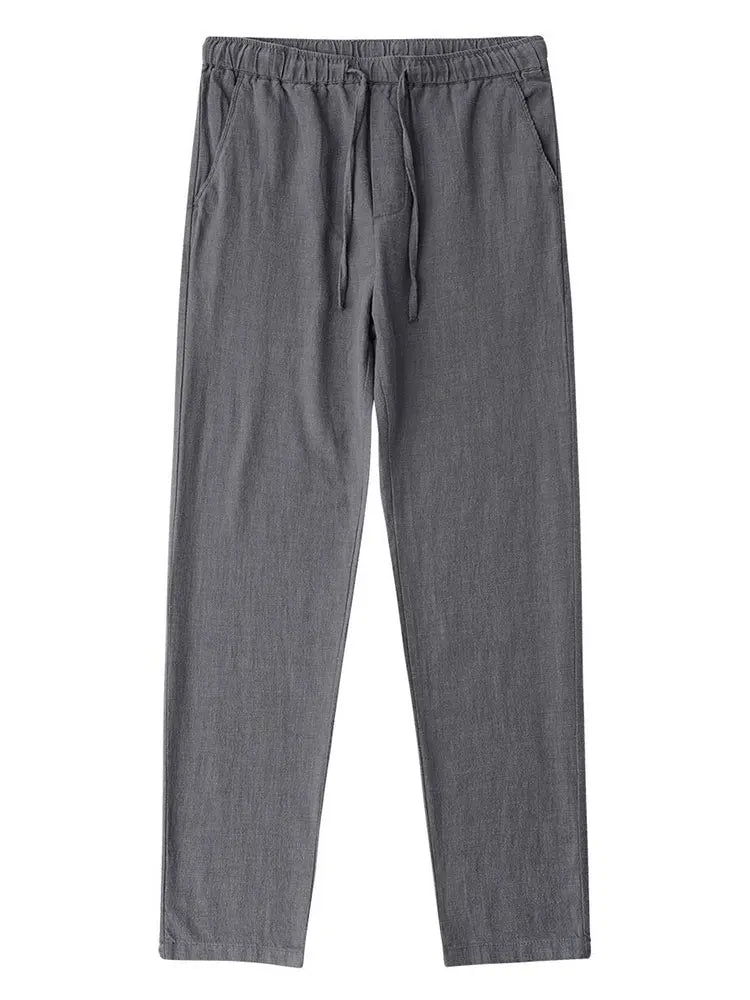 Men's Casual Lightweight Cotton Linen Chino Pants | Stylish Comfort