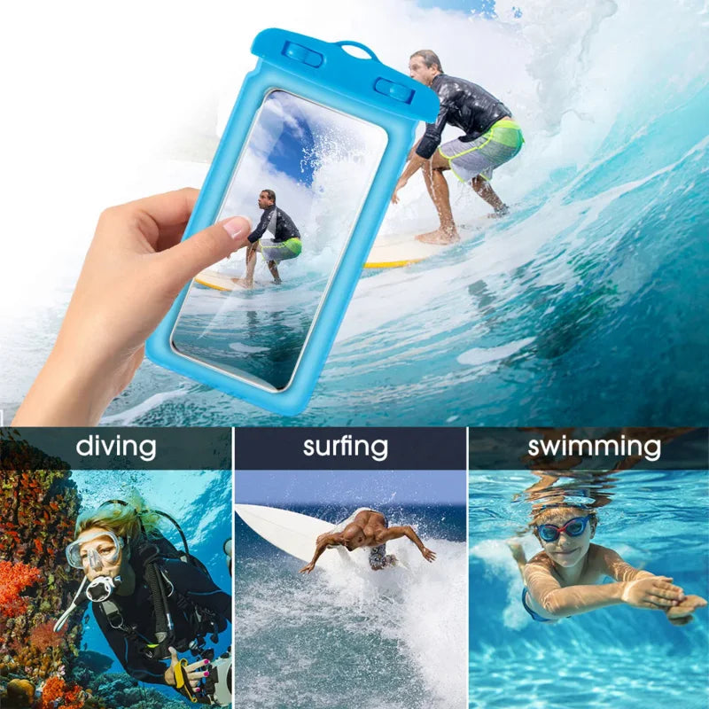 Universal Underwater Phone Protector | Waterproof Swim Bag Case