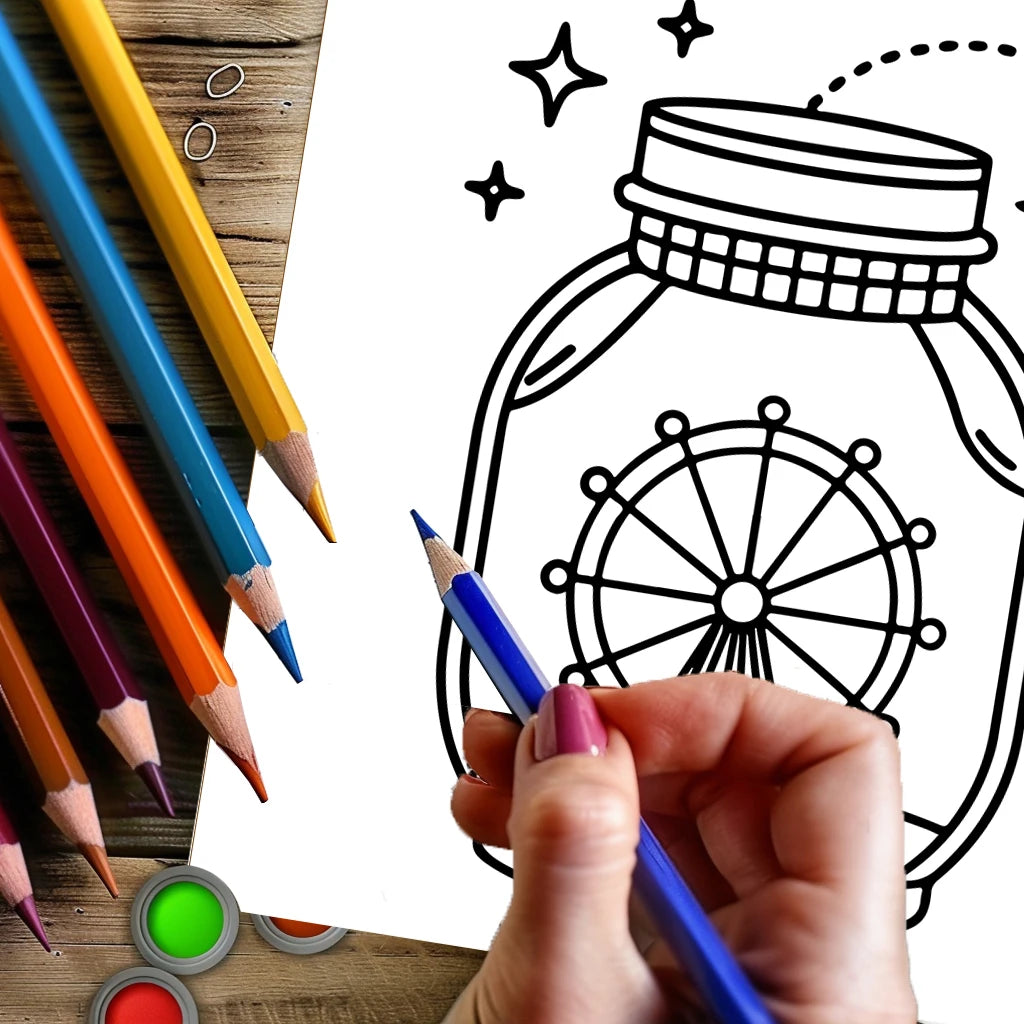 Enchanting Coloring Book for Adults | Fun & Stress Relief Gift