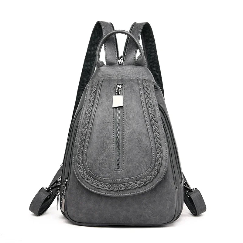 Stylish Women's Leather Backpack | Chic Travel Bag for All Occasions