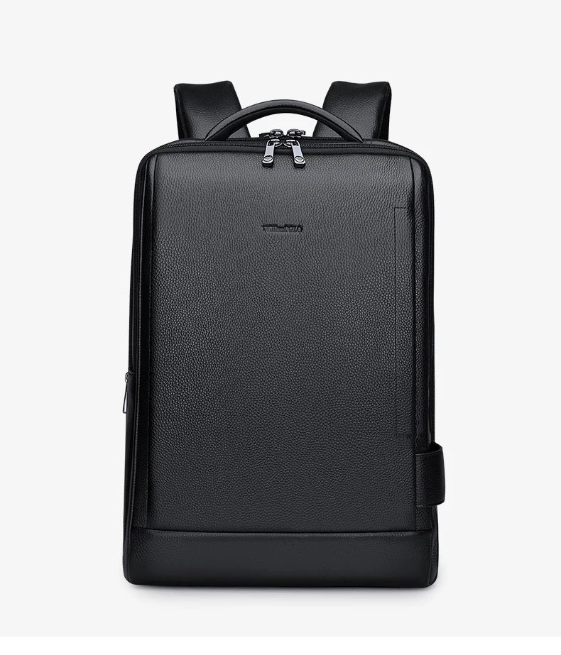 Mochila de cuero genuino de alta capacidad | Experiencia de viaje con estilo