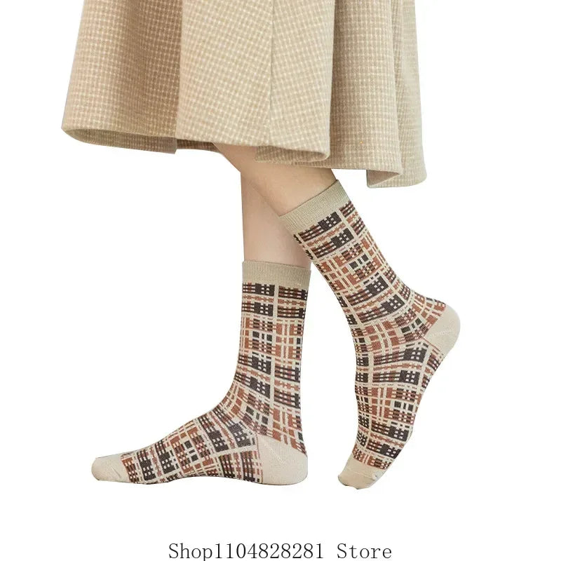 Fashionable Cotton Socks for Autumn & Winter | Warm & Cozy Style