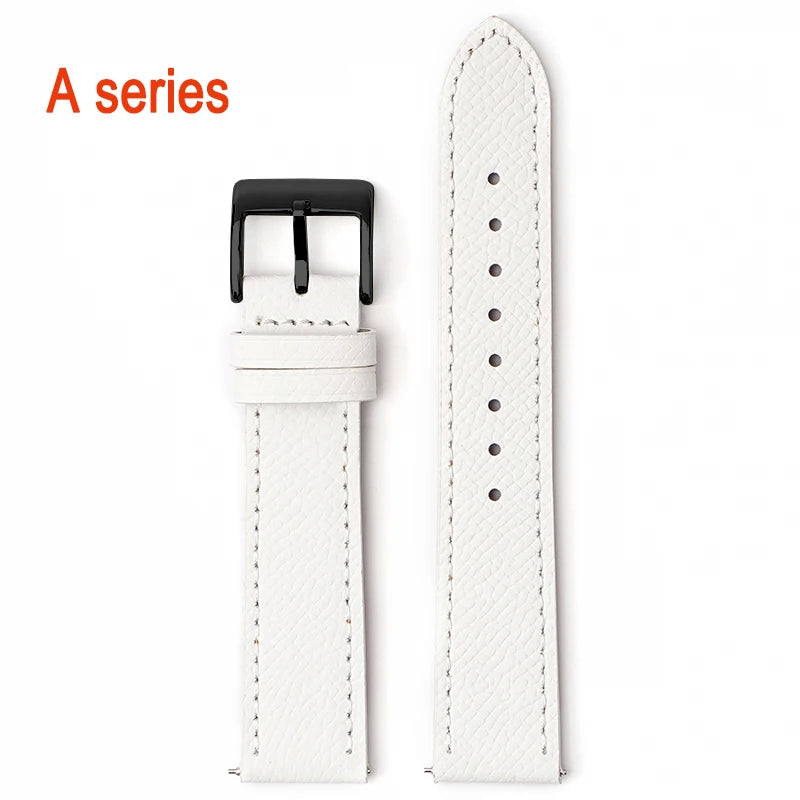 Calfskin Leather Watch Strap | Quick Release, Handmade Design