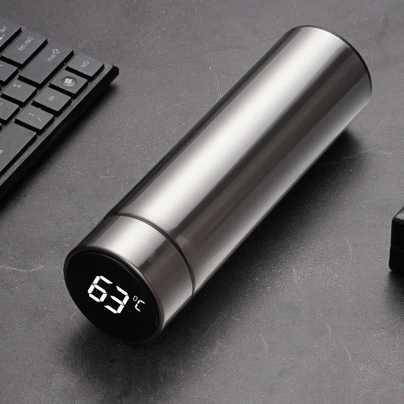500ML Smart Insulated Water Bottle with Temperature Display