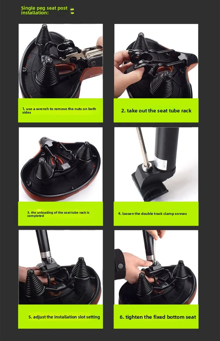 Comfortable Mountain Bike Seat Cushion | Shock Absorbing Design