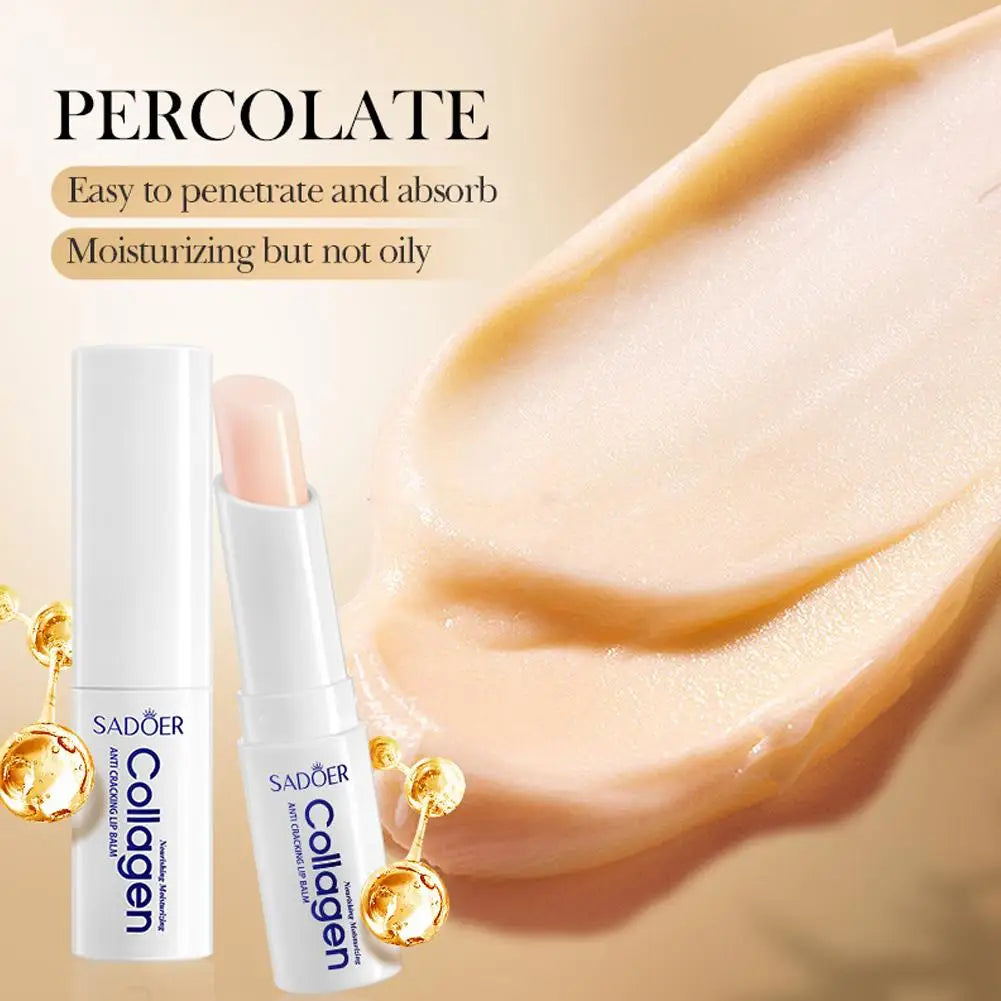 Moisturizing Collagen Lip Balm | Nourishing & Hydrating Care